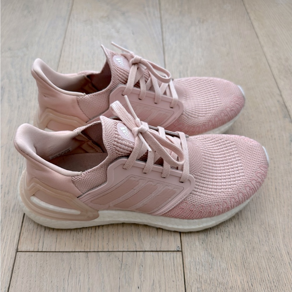 Women’s Adidas Ultraboost 20 Primeblue Running Shoes (made w/recycled materials)